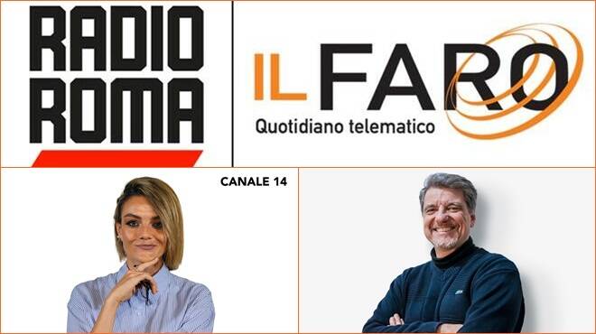 Il Faro online e Radio Roma Television, il collegamento di venerdì 14 aprile 2023