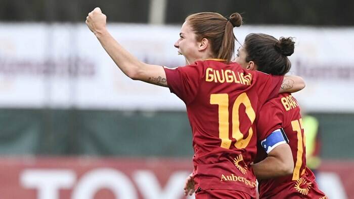 La Roma femminile fa la storia: per la prima volta vince lo scudetto (con 4 giornate d’anticipo)