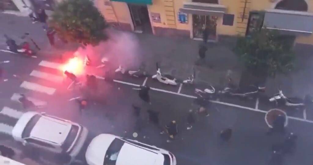 Spezia-Lazio, scontri tra ultras prima del match: feriti ed arresti