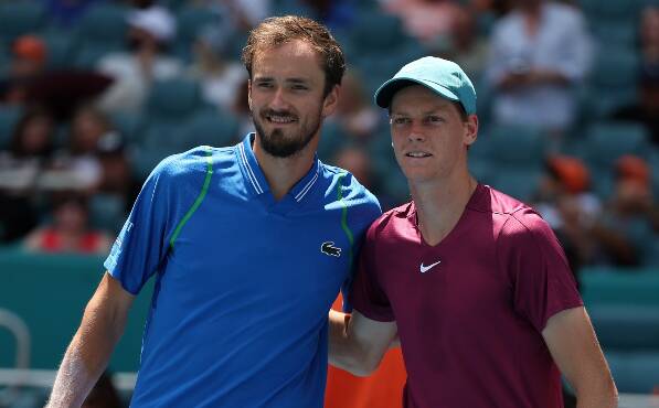 Sinner si arrende a Medvedev: sfuma il sogno del trionfo al Miami Open