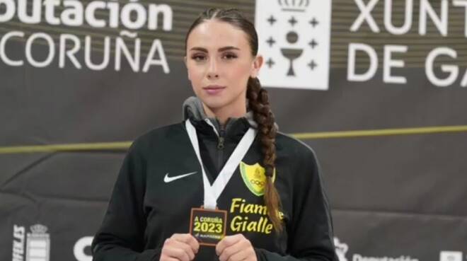 Fiamme Gialle, Sofia Ferrarini vince il bronzo al Karate 1 Youth League
