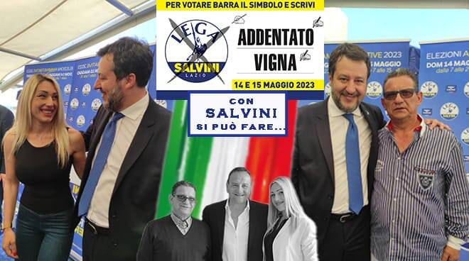 Elezioni 2023, Addentato e Vigna (Lega): “Il rilancio di Fiumicino passa per la sinergia istituzionale”