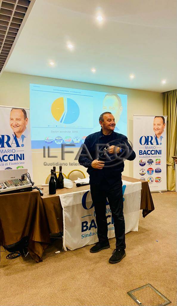 Elezioni 2023, Fiumicino svolta a destra: Mario Baccini è il nuovo Sindaco