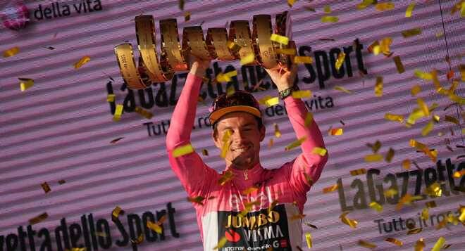 Giro d’Italia, la corsa rosa incorona Primoz Roglic come vincitore