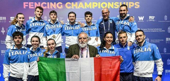 Magnifica Italscherma agli EuroUnder 23: gli Azzurrini conquistano 11 medaglie