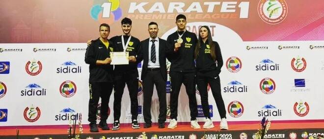 Karate Fiamme Gialle, Avanzini e Fiore sul podio della Premier League di Rabat