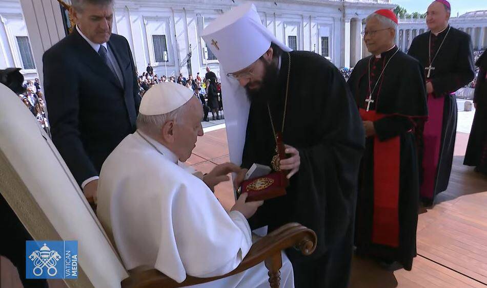 Il Papa vede il metropolita Antonij, il “ministro degli Esteri” del Patriarcato di Mosca
