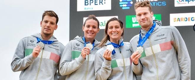 World Cup Nuoto di Fondo, l’Italia è argento nella staffetta mista