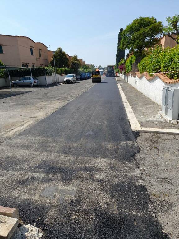 Restyling stradale a Campo di Mare: nuovo asfalto per 28 vie a costo zero per il Comune