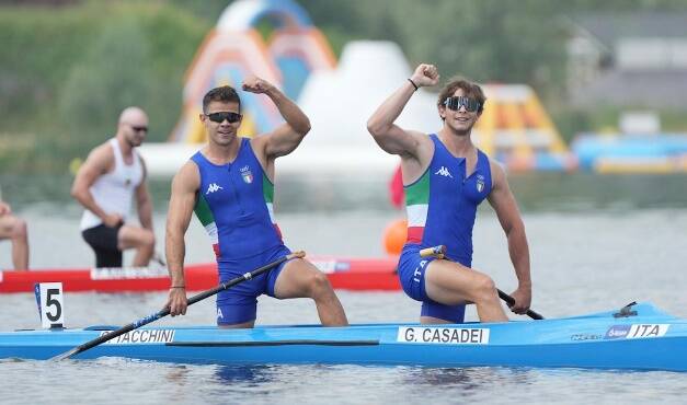 Giochi Europei, l’Italia ancora sul podio: la canoa velocità è d’oro