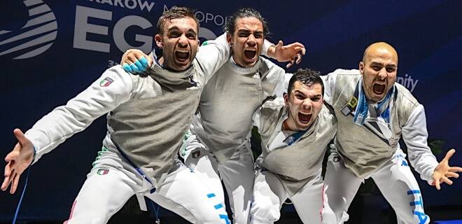Giochi Europei, scherma: Garozzo, Marini, Macchi e Foconi vincono un oro doppio
