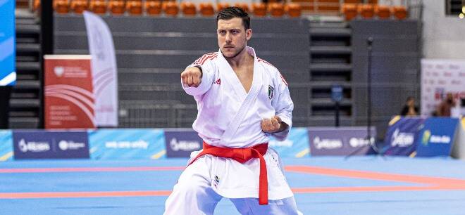 Karate, Busato fa uno splendido tris di medaglie ai Giochi Europei