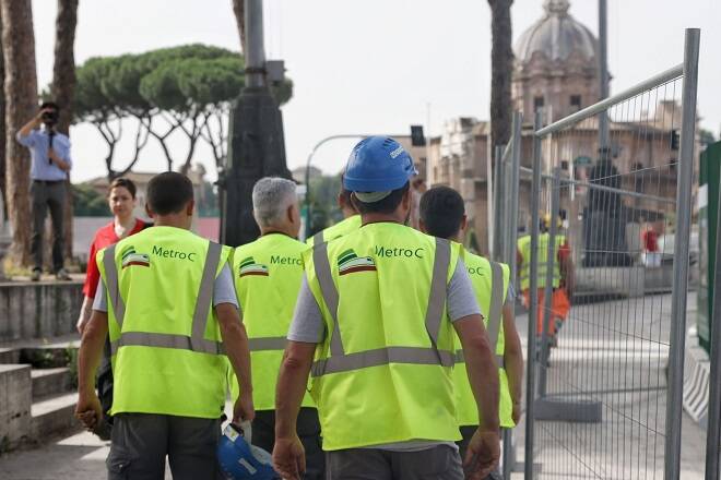 Metro C, Gualtieri e Salvini inaugurano il cantiere della stazione di piazza Venezia