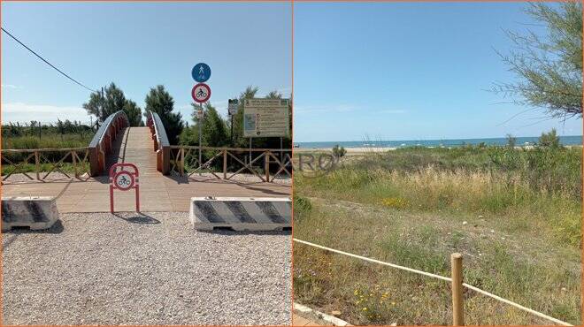 Accampamento di venditori abusivi sgomberato alle dune di Passoscuro, Catini: “Riportare legalità e tutela del territorio”