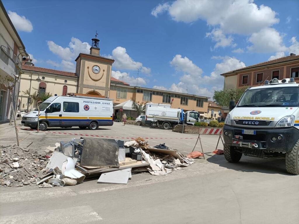 La Protezione Civile di Cerveteri in Emilia Romagna per portare sostegno e aiuti