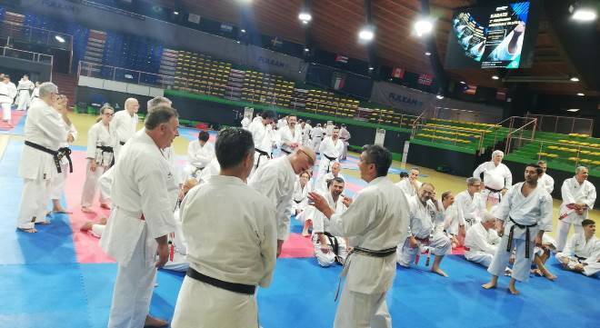 Karate non agonistico: tanti allievi al Seminario Nazionale della Fijlkam a Ostia