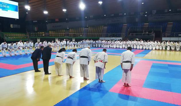Karate non agonistico: tanti allievi al Seminario Nazionale della Fijlkam a Ostia