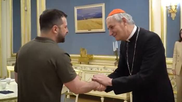 Ucraina, dialogo costante tra Kiev e il Vaticano: Zelensky incontra il cardinal Zuppi