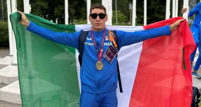 Atletica Under 23, Ulisse vince l’oro nella 4×100: da Latina fino al tetto d’Europa