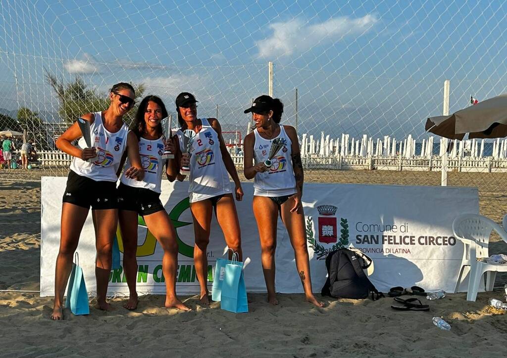 Circeo Multisport, vincono il torneo di Beach volley le coppie Ditta-Sestini e Ceccoli-Cappio
