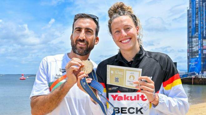 Mondiali, acque libere 10 km femminile: vince Beck, la tedesca che si allena a Ostia