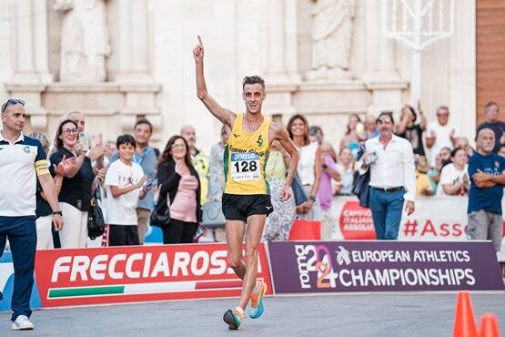 Assoluti di Atletica, Francesco Fortunato è campione italiano nella marcia dei 10 km