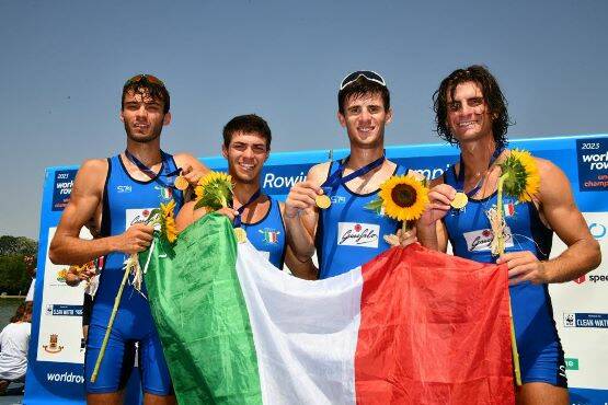 ITALIA CANOTTAGGIO MONDIALI UNDER 23 FOTO PERNA