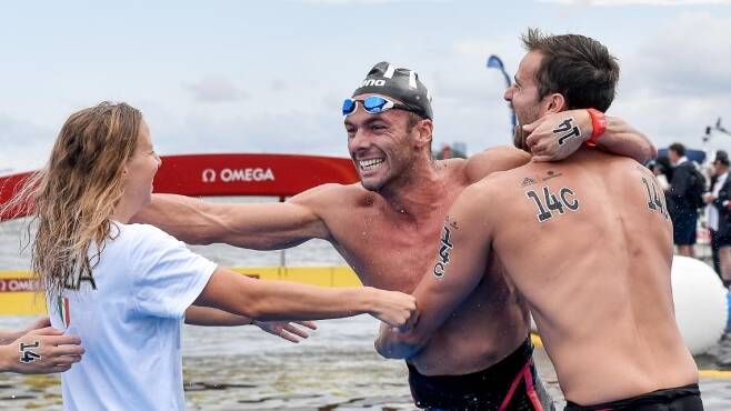 Mondiali, acque libere: l’Italia del Mixed Team è oro nella 4×1500 metri