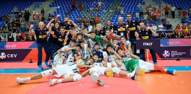 Volley Maschile Under 17, straordinaria Italia: è campione d’Europa