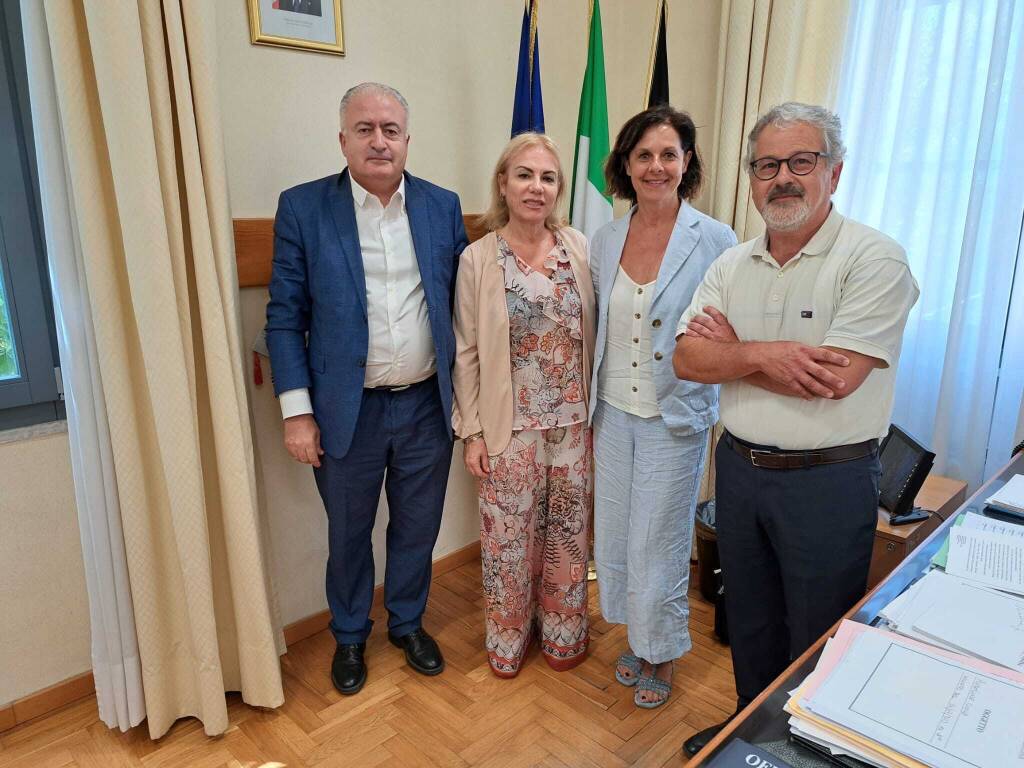 Latina, il sindaco Celentano incontra i segretari di Cgil, Cisl e Uil