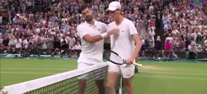 Wimbledon, Sinner cuore e volontà in semifinale: ma vince Djokovic
