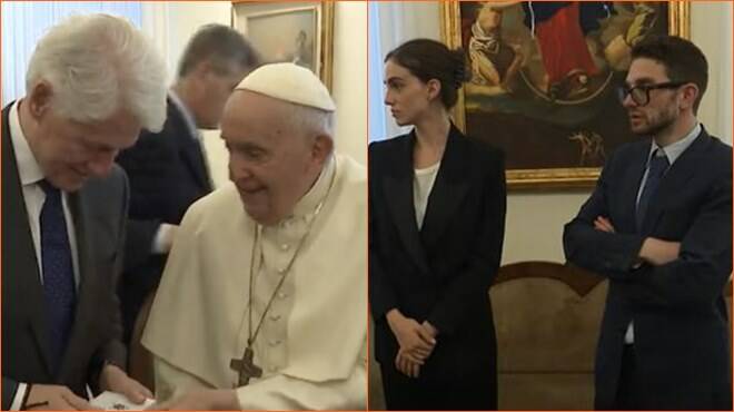 Vaticano. L’incontro “segreto” tra Bill Clinton, il Papa e il figlio di Soros scatena i complottisti – VIDEO