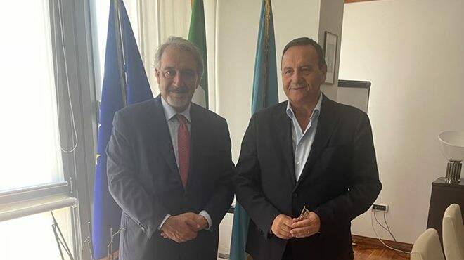 Sanità a Fiumicino: il sindaco Baccini incontra con il presidente Rocca