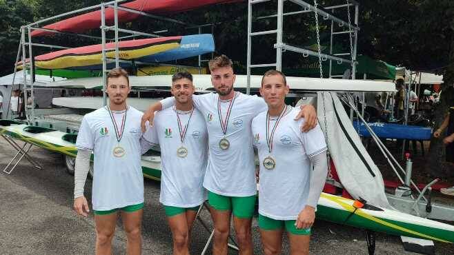 Canoa Fiamme Gialle, gli atleti di Sabaudia vincono i Campionati Italiani Under 23