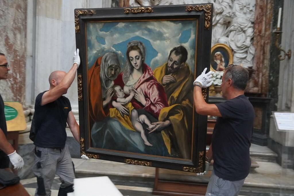 “I cieli aperti”. Tre opere di El Greco esposte gratis a Roma in vista del Giubileo