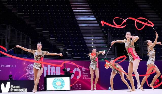 Coppa del Mondo di Ritmica, le Farfalle piazzano il secondo posto nel concorso generale