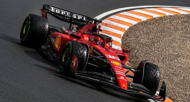Gp d’Olanda, flop della Ferrari: Leclerc fuori al 42esimo giro
