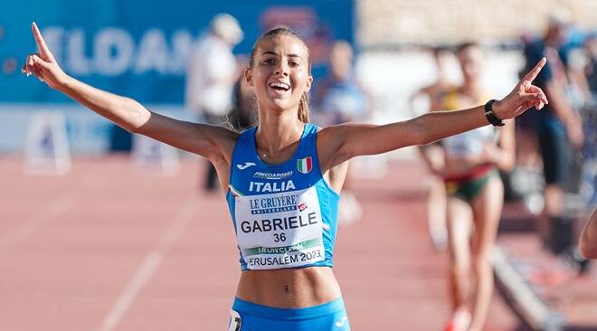 EuroUnder 20 di Atletica, Giulia Gabriele conquista l’argento nei 10000 di marcia