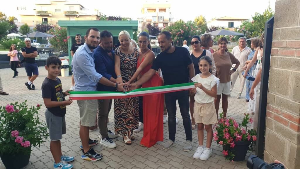 Santa Marinella, inaugurata la nuova area fitness al Green Park di via Giulio Cesare