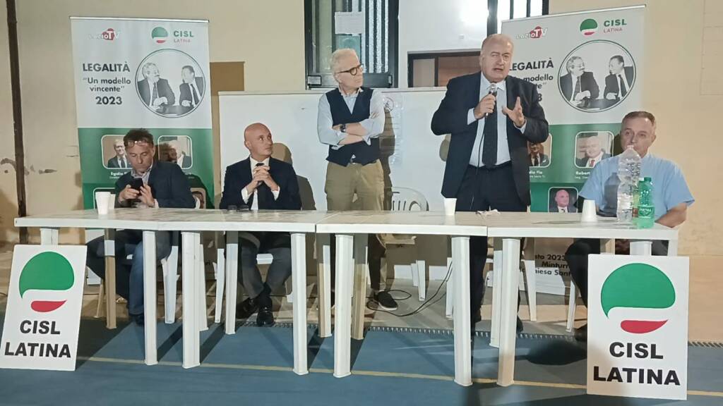 A Minturno serata della legalità con il magistrato Filippelli