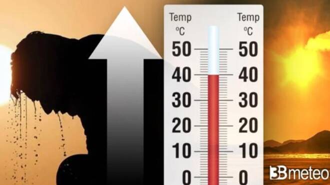 Meteo giovedì: top del caldo africano, attese punte di 40°C