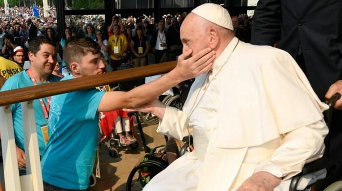 Gmg, il Papa: “Il messaggio dei giovani è stato chiaro: lo ascolteranno i grandi della terra?”