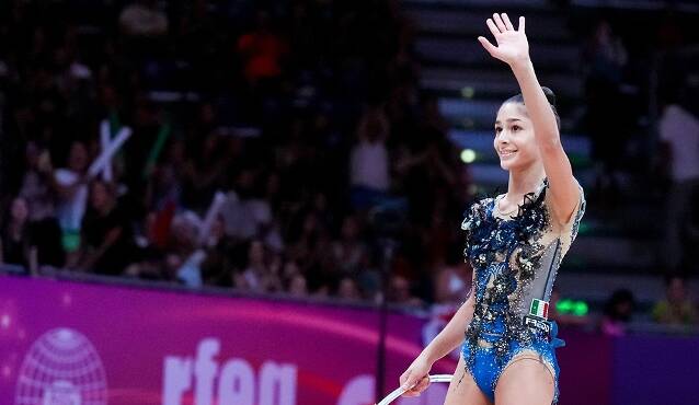 Mondiali di Ritmica, Raffaeli è argento nelle clavette: chiude con tre medaglie