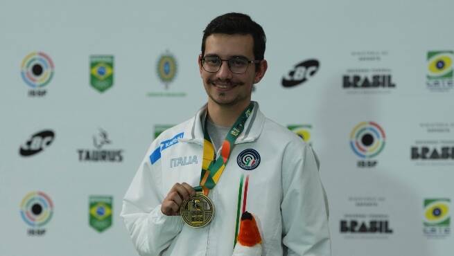 Coppa del Mondo di Tiro a Segno, Sollazzo trionfa a Rio: è oro nella carabina