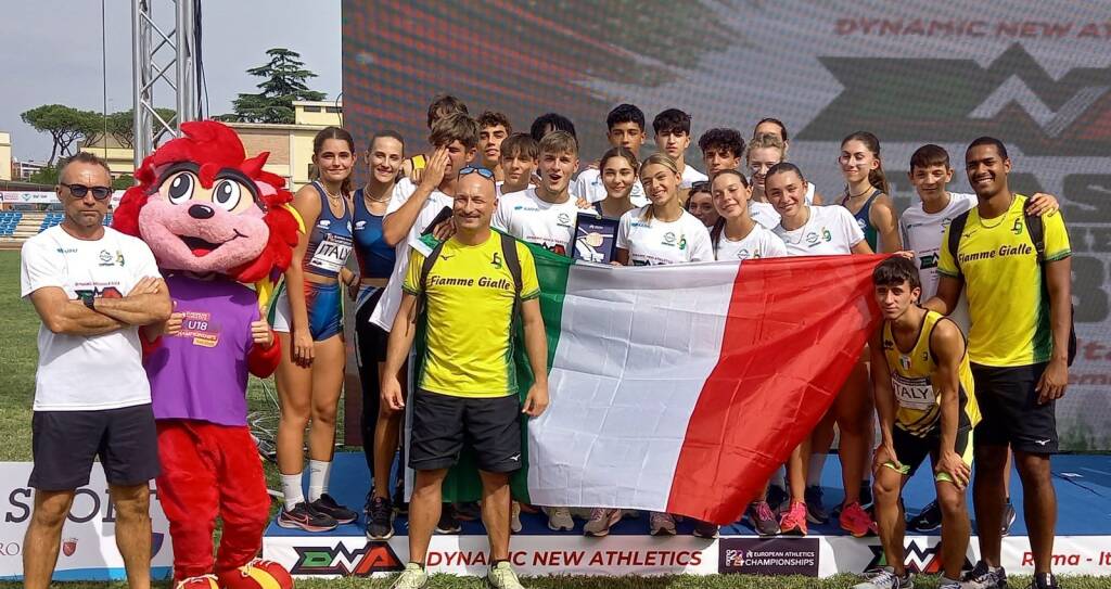 Europeo Under 20 a Squadre di Atletica, le Fiamme Gialle Simoni vincono il bronzo