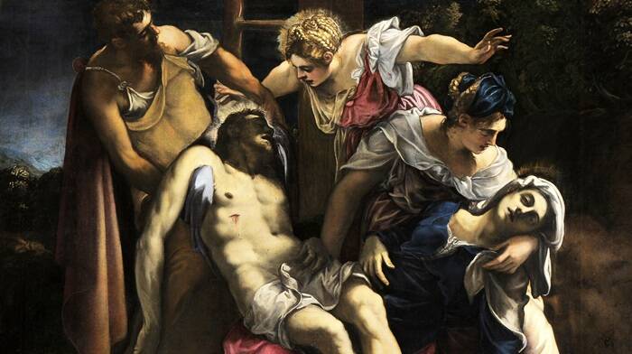 Da Venezia ai Musei Capitolini, per la prima volta a Roma la “Deposizione di Cristo” di Tintoretto