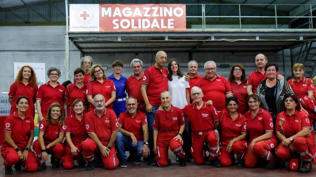 Croce rossa di Civitavecchia a sostegno dei più deboli: inaugurato il magazzino solidale