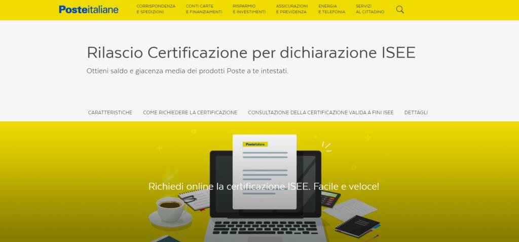 Certificazione Isee a Roma, con Poste si può richiedere online. Ecco come