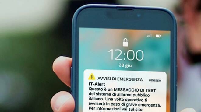 IT-alert, il 21 settembre test nel Lazio: cosa c’è da sapere