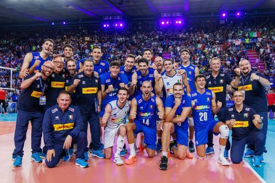 Italia volley maschile foto federazione italiana pallavolo - De Sanctis-Galbiati-Rubin/FIPAV